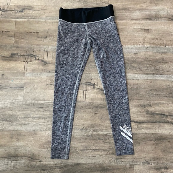 PINK Victoria's Secret Pants - VS Pink Yoga Seamless Yoga Squad Approved Stretch Mid Waisted Skinny Activewear